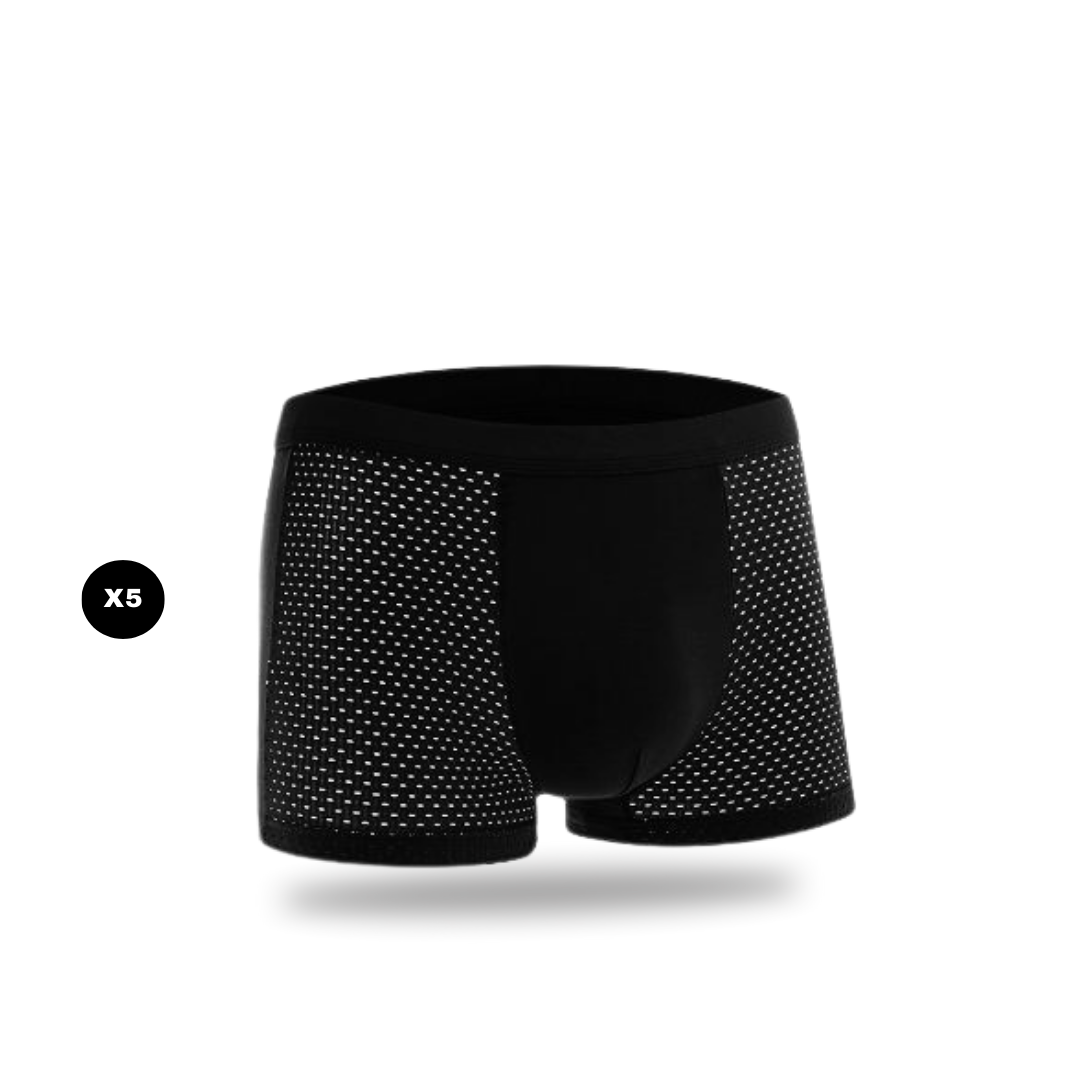 BAMBOO FIBRE BOXERS | BAMBOOWEAR 5-PACK
