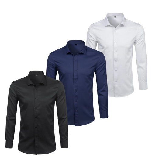 STRETCH DRESS SHIRT | ELASTECH 3-PACK MIX
