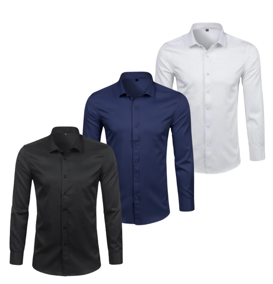 STRETCH DRESS SHIRT | ELASTECH 3-PACK MIX