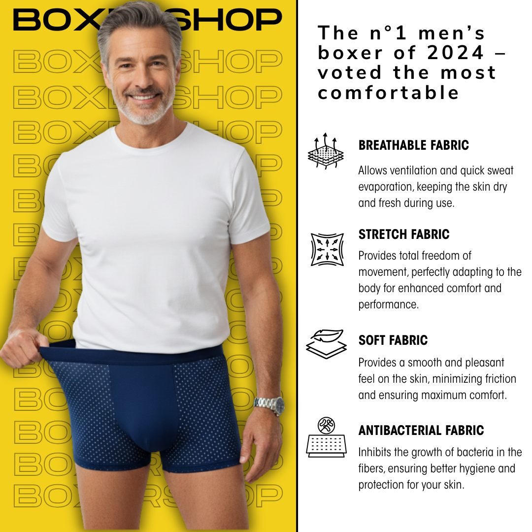 10 BAMBOO FIBER BOXERS FOR THE PRICE OF 5 | BAMBOOWEAR