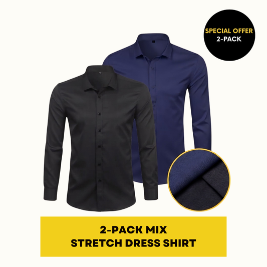 STRETCH DRESS SHIRT | ELASTECH 2-PACK MIX