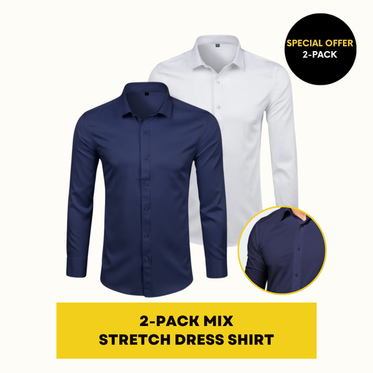 STRETCH DRESS SHIRT | ELASTECH 2-PACK MIX