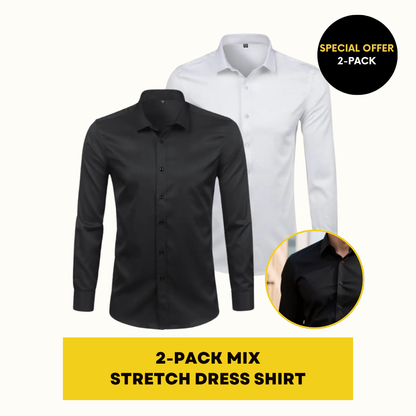 STRETCH DRESS SHIRT | ELASTECH 2-PACK MIX